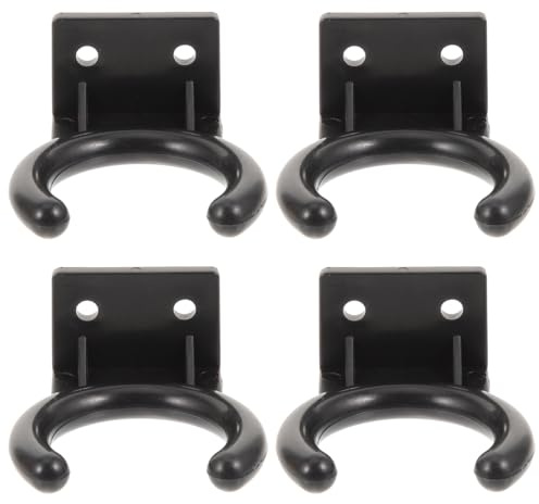 OFFSCH Accroche Micro Noir 4pcs Support Microphone Légère Pour Ktv Maison Salle De Conférence Installation Facile Et Sécurisée Accessoire Pratique Pour Les Types De Micros