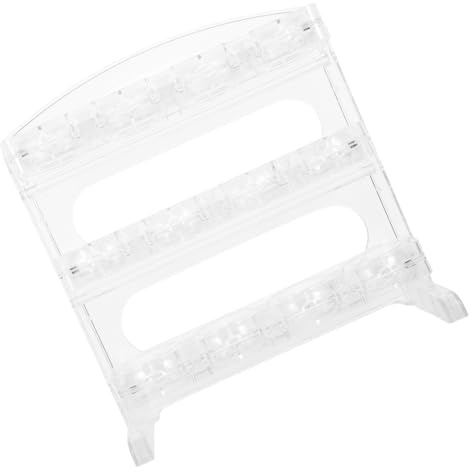 SHINEOFI Boîte de Rangement à Oeufs Plastique Transparent Organisateur Pratique pour Réfrigérateur Support à Oeufs Empilable et Gain de Place Accessoire de Cuisine Sécurité