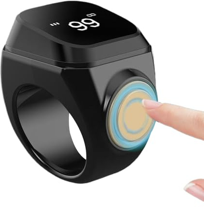 Elektronisk fingerräknare – digital klickerräkningsring, bärbar knäräknare | för fitness träning sport fältspårning aktivitetsövervakning