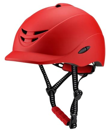 Amagogo Casque d'équitation pour Homme et Femme avec Doublure Amovible, idéal pour Les Cours et l'entraînement Quotidiens en extérieur, L