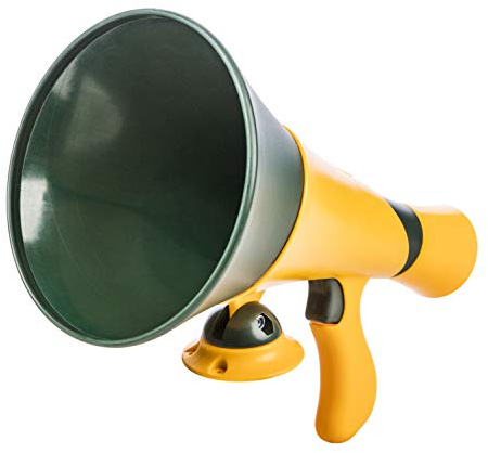 Jack and June Green Megaphone for Outdoor Playsets, Wooden Jungle Gyms, and Residential Playgrounds