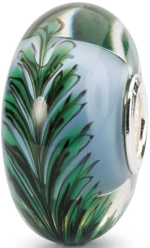 Vagnar ormbunke blomma pärla, Glas, 0