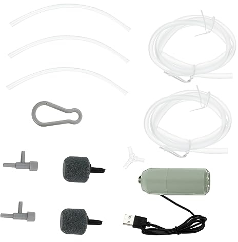 BCOATH Mini-luftpumpe Für Aquarium – Sauerstoffpumpe Für Aquarien Heimaquarium Aquariumzubehör