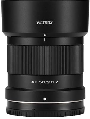VILTROX AF 50mm F2 Camera Lens Full Frame Auto Focus Light Weight (for Nikon Z)