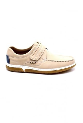 Elong 424 XDD0166 Bateau Scratch Beige X3 (Système Taille Chaussures EU, Adulte, Homme, Numérique, Moyen, 42)