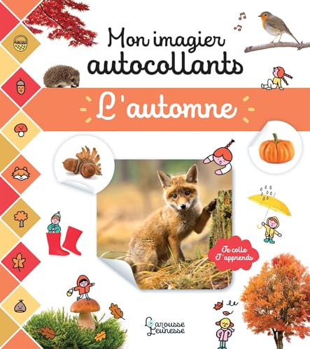 Mon imagier autocollants - L'Automne