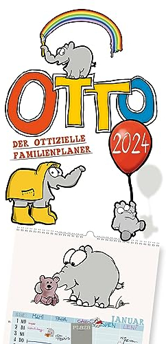 Otto 2024 - Otto Waalkes & Ottifanten: Der ottizielle Familienplaner