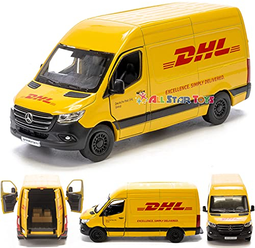 KiNSMART - Mercedes-Benz Sprinter UPS Edition Cargo Van 1:48 O Maßstab 12,7 cm Druckguss Metall Modell Spielzeug-Van, Rückzieh-Action (DHL)