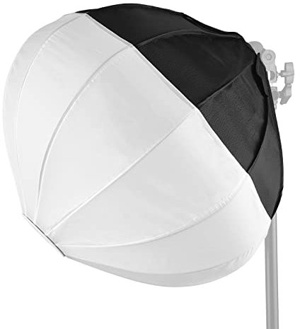 Andoer Softbox Lantern 50 cm/19,7 pulgadas Soft-Light Modificador plegable Softbox Instalación rápida con casquillo E27 Bolsa de transporte para transmisión en vivo estudio fotografía vídeo