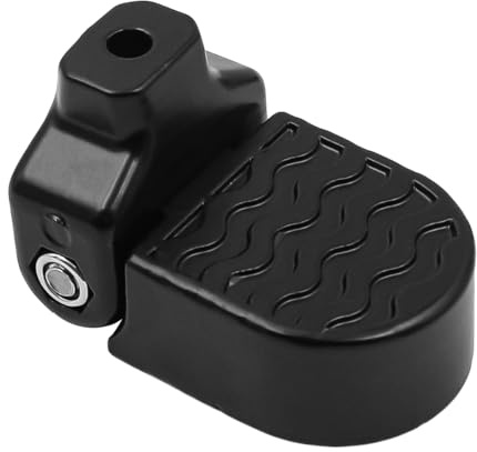 POFET 1 par de Pedales de Bicicleta Plegables, Pedales Traseros de aleación de Aluminio para Motocicleta, Bicicleta de montaña, Bicicleta eléctrica