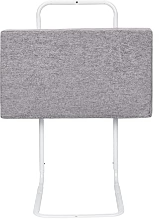 Ansobea 1x Bettgitter 50cm Bettschutzgitter für Kinderbett, Rausfallschutz Bett Bettgitter, Weich Höhenverstellbares Kinderbettgitter Bettschutzgitter, 5-Loch Verstellbar,Grau