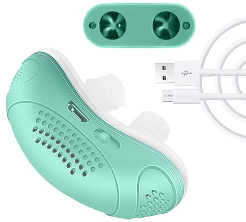 Dispositif Anti-Ronflement | Appareil Compact Anti Ronflement pour Un Sommeil Silencieux | Solution Silencieuse Portable Adulte Amélioration Respiration Réduction Bruits Aérodynamique Maintien des