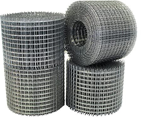 RatMesh Rodent Proofing Wire Metal Mesh - Blocks Rats & Mice (6m x 75mm Roll x 4 Pack)