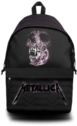 Rocksax Unisex Metallica Daypack-Pushhead Tagesrucksack, Schwarz