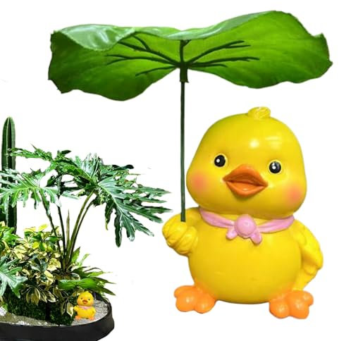 Statue de Canard - Statues de Canard en Plein air | Décoration de Jardin Figures extérieures | Charmants Canards de Jardin | Décor de de | Décoration Mignonne pour la Cour de Fleur de pr