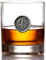 English Pewter Company 11oz Whisky Glass Tumbler with Monogram Initial - Personalised Gift with Your Choice of Initial (T) [MON120]