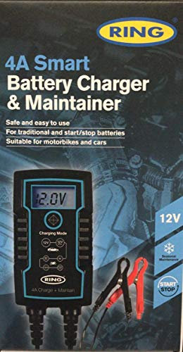 CARICA BATTERIE E MANTENITORE DI CARICA AUTO E MOTO RING RESC804