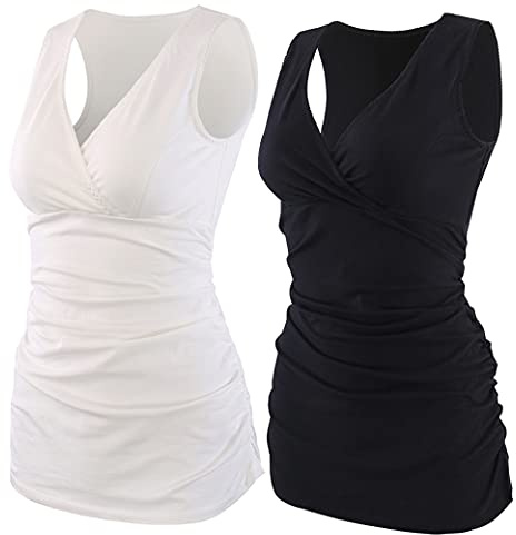 COLOMI Still Tank Top ärmlös pyjamas toppar Still Cami amning bh