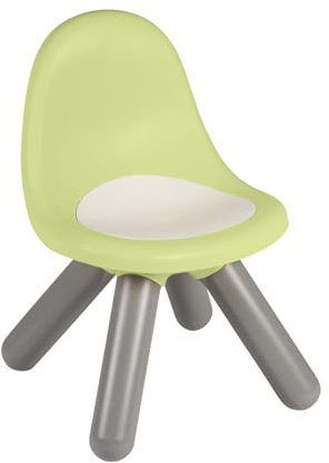 Smoby Life - Kid Green Chair - Indoor and Outdoor Use - Anti-UV Treated - Recycled Material - From 18 Months - Made in France