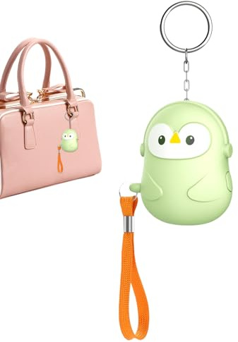 Alarme d'autodéfense – Dispositif de protection inspiré des animaux, porte-clés de sécurité personnel, système d'alarme puissant, design compact et portable | Pour femmes, filles, enfants, personnes
