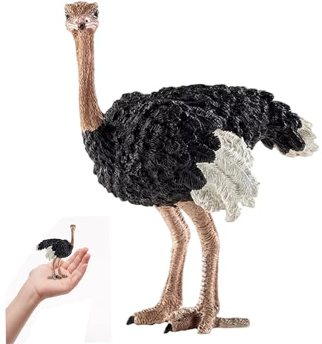 Jorzer Giocattoli con animali, figure realistiche di animali di struzzo, giocattoli educativi dettagliati per ragazzi e ragazze TOYS_AND_GAMES.