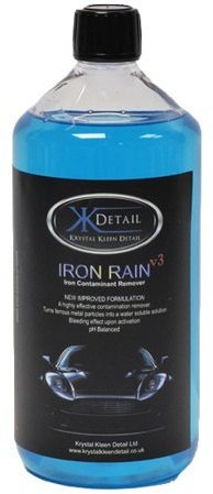 Krystal Kleen Detail Iron Rain 1 Litre - Advanced De-Ironiser, Brake Dust and Fallout Remover
