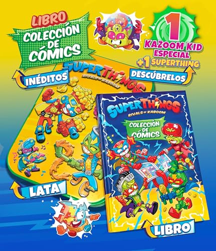 Libro Coleccionista Cómics Superthings - Neon Power & Beyond - LATA
