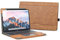 TYTX Leather Case Compatible with MacBook Air 13.3 Inch 2010-2017 A1466/A1369, Premium PU Leather Laptop Sleeve Protective Folio Book Cover, Brown