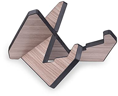 Gator Frameworks Elite Series X-Style Holz-Gitarrenständer in Driftwood Grau Passend für Akustik-, Elektro- und Bassgitarre (GFW-ELITEGTRXSTD-Gry)