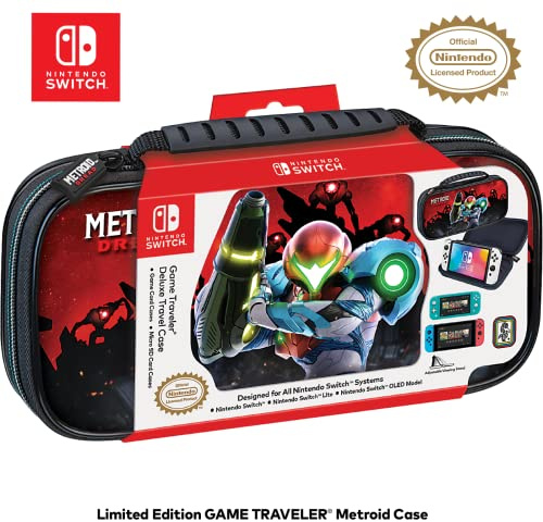 Tavel Case, Metroid Dread NNS37M Case for Nintendo Switch, Rot Black