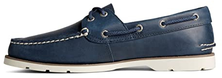 Sperry Men's Tarpon 2-Eye Boat Shoes, Leeward Navy, 45.5 EU