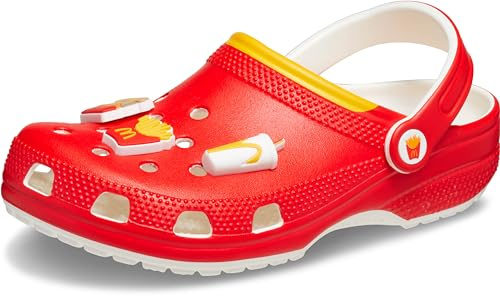 Crocs McDonald's X Classic Clog, Unisex-Erwachsene, Mehrfarbig/Meereswellen (Ocean Tides), 12 Women/10 Men