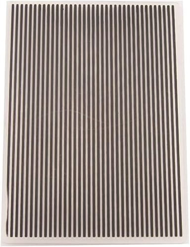 Stripe Plastic Embossing Folder Template for DIY Scrapbooking Photo Album Card Paper Making Craft Decoration Clear Stamps, Embossing Folders, Art Craft Embossing