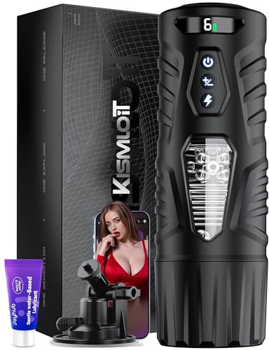 Kismloit Hands-Free Male Masturbator AI Sync Sex Toys for Men