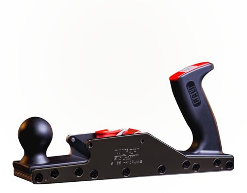 RALI 260 EVO B: Pialla a mano Senza Affusione per la lavorazione del legno con 2 Impostazioni veloci: Profondità di taglio e contrferro | Pialla professionale da Falegname Sempre Operativo!