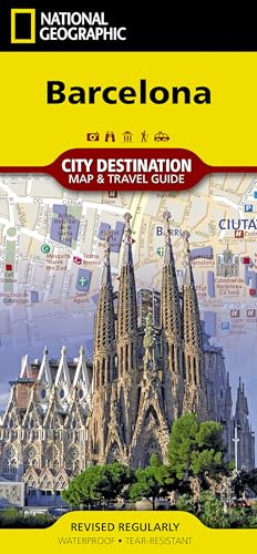 Barcelona Destination City Map by National Geographic – Waterproof Tourist Map with Metro, Landmarks & Walking Routes – Foldable City Map of ... (National Geographic Destination City Map)