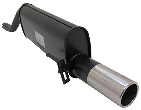 Novus Sportauspuff Endschalldämpfer Gruppe N A1151E90 mit Endrohr 1 x 90mm