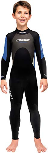 Cressi Morea Jr Monopiece Wetsuit 3mm - Neoprenanzug Junior Einteiliger Neopren 3mm Ultrastretch
