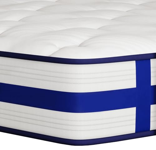 Vesgantti Matratze 160x200,26cm Höhe H3 Orthopädische 7 Zonen Tonnentaschenfederkernmatratze Mittelfest Komfortschaummatratze Öko-Tex Zertifiziert Matratzen