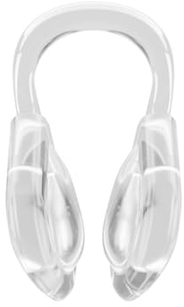 Speedo Unisex-Adult Biofuse Noseclip | Silicone Comfort | Ergonomic Design, CLEAR, One Size