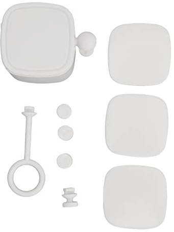 Ausla Interrupteur à Bouton Intelligent, Interrupteur de Commande Intelligent sans Fil pour Lumières et Appareils, Installation Facile avec Contrôle par Application pour la Domotique (WHITE)