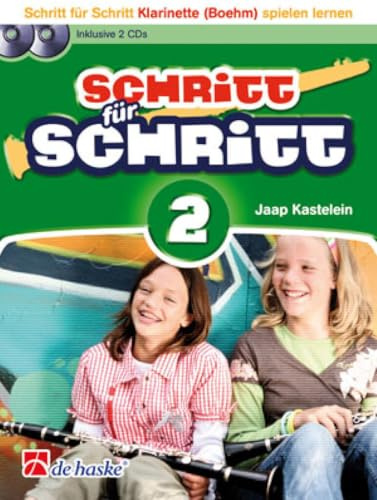 Schritt fur schritt 2 klarinette (boehm) clarinette +cd