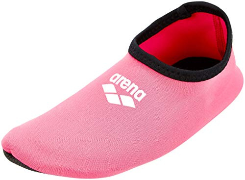 ARENA Unisex Kinder Pool Grip Socke, Fuchsia, 35 EU