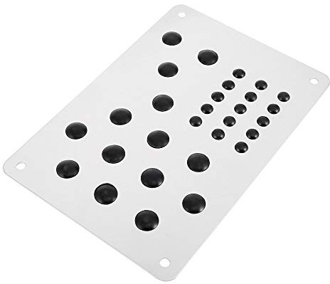 X AUTOHAUX Tapis de sol de voiture pour talon, tapis de sol noir et argenté