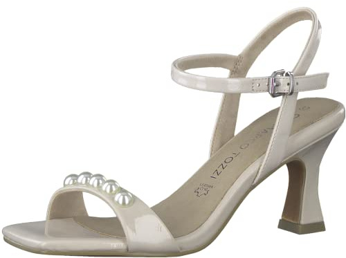 MARCO TOZZI Damen 2-2-28305-20, Sandali Donna, Powder Brevetto, 39 EU