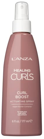L'ANZA Pflegendes Locken-Spray - für mehr Struktur, besonderen Glanz und perfekten Halt, ohne Sulfate, ohne Parabene (177 ml)