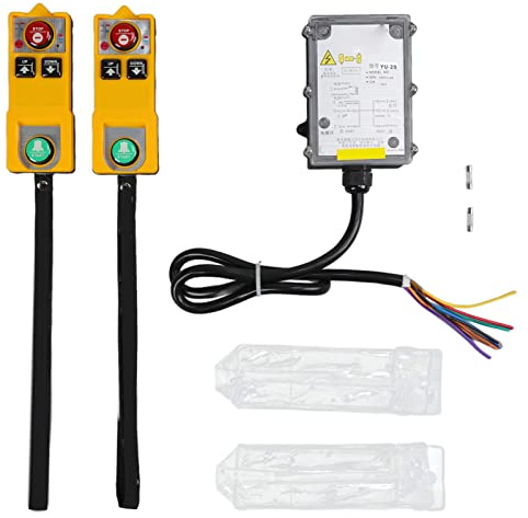 Telecomando Industriale Telecomando Wireless Impermeabile Per Gru di Sollevamento Telecomando Radio Industriale Per Gru a Ponte(CA 220 V)