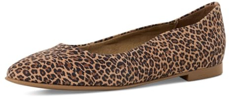 Tamaris Femme Ballerine cuir plate brun 39 EU