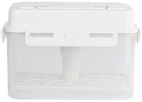 Luftdichte -Box – tragbarer Frischhaltedose, -Box, Gärbehälter, Fermentations-Boost, Lebensmittelaufbewahrungsbehälter, auslaufsicher, luftdichter Gurkenbehälter für Küche