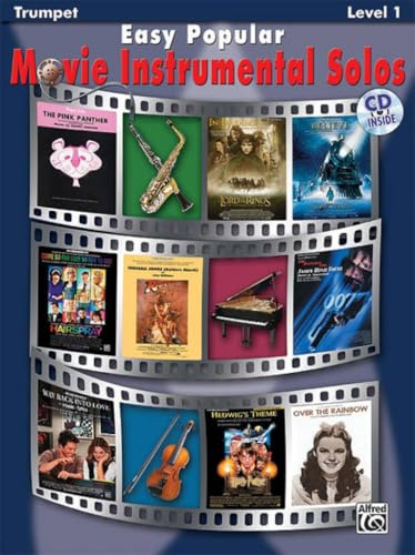Easy popular movie instrumental solos trompette, cornet ou bugle - avec support(s) en ligne: Trumpet (incl. Online Code)